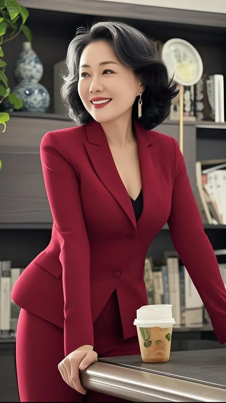 魅力女人 高贵气质 风韵犹存气质美熟女