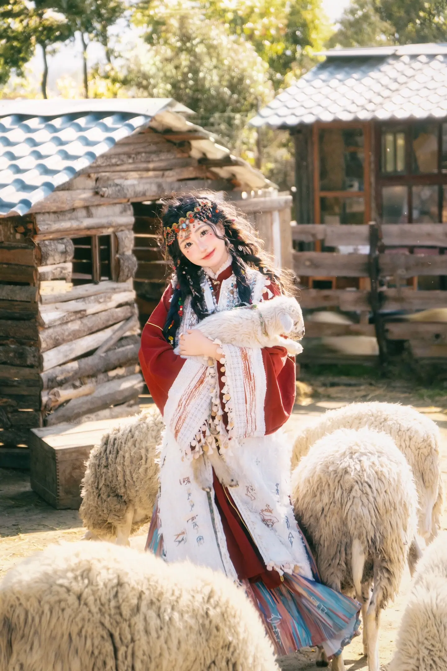 “在大理，拍到了超治愈的藏服写真”