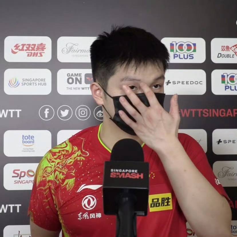 樊振东 我哥哥这个手啊 