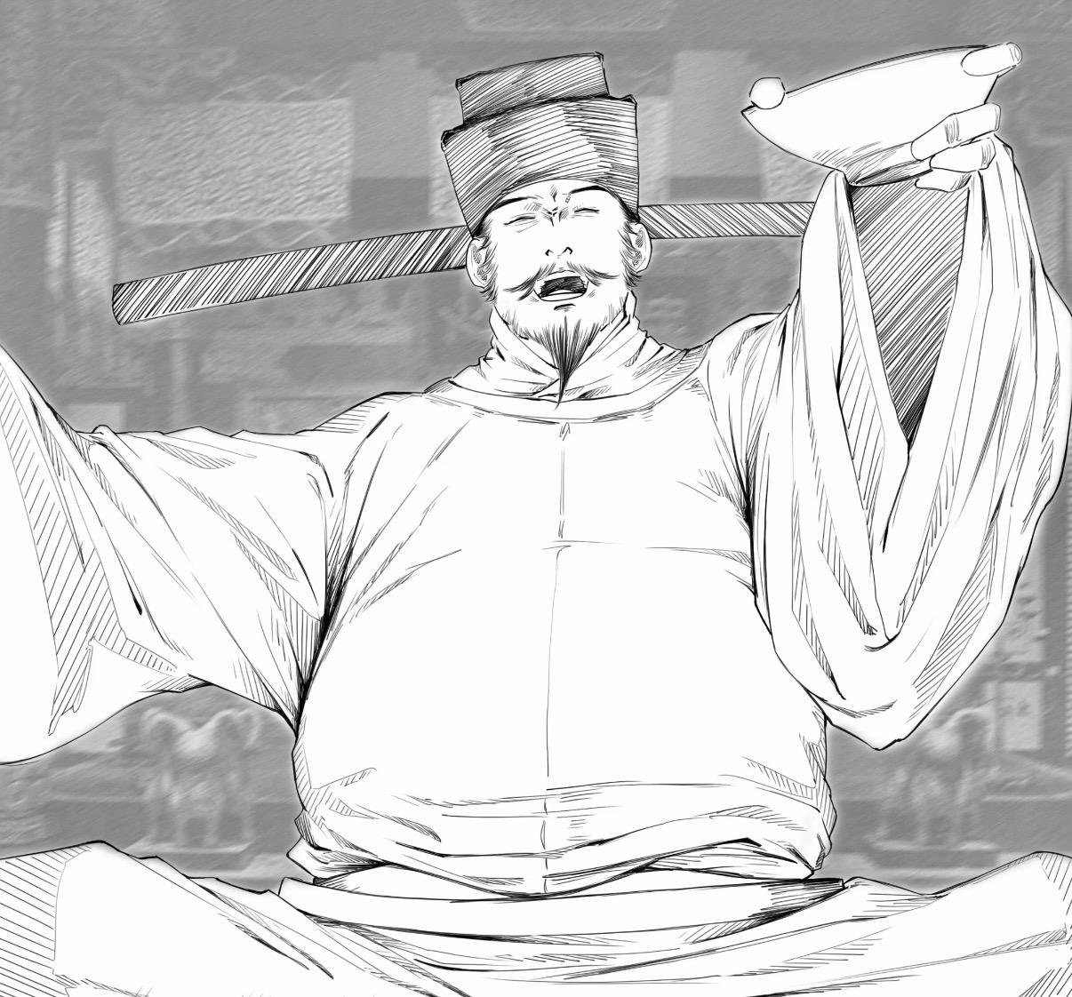 “这杯酒，敬众兄弟”