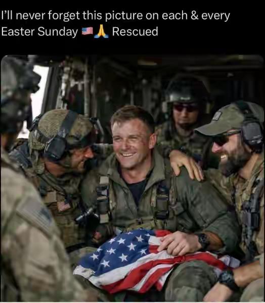 根据检测，网络上关于美军飞行员在伊朗获救的图像是假的。
看来，老美子操控话题，弄