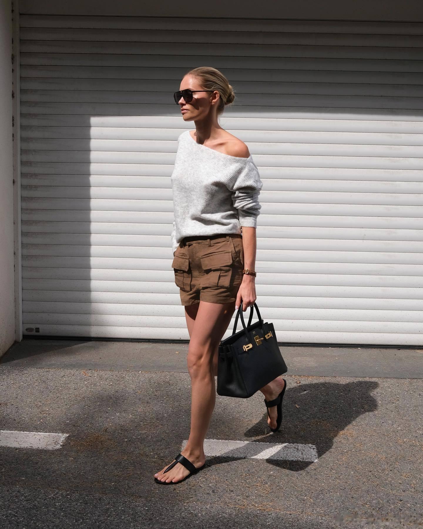 Claire  less is more的经典穿衣法则#Ins# ​​​