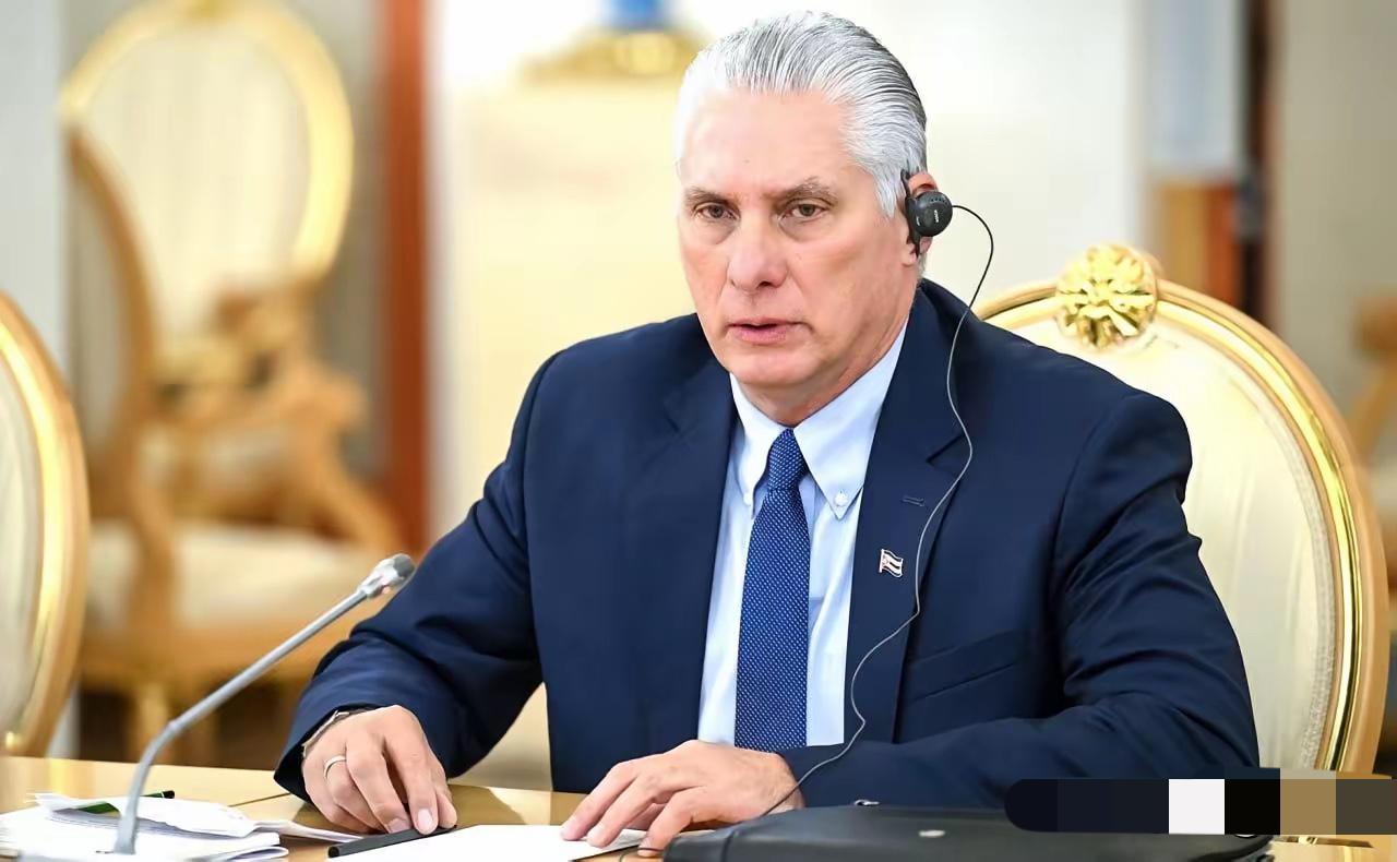 【古巴总统：为了委内瑞拉，我们甘愿抛洒热血】
​1月4日，古巴总统米格尔·迪亚斯