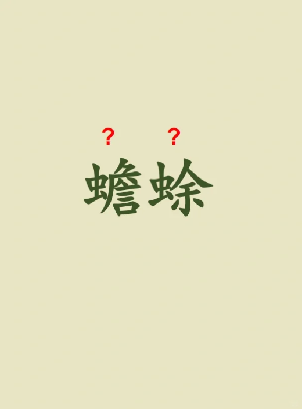 今天来学习——蟾蜍