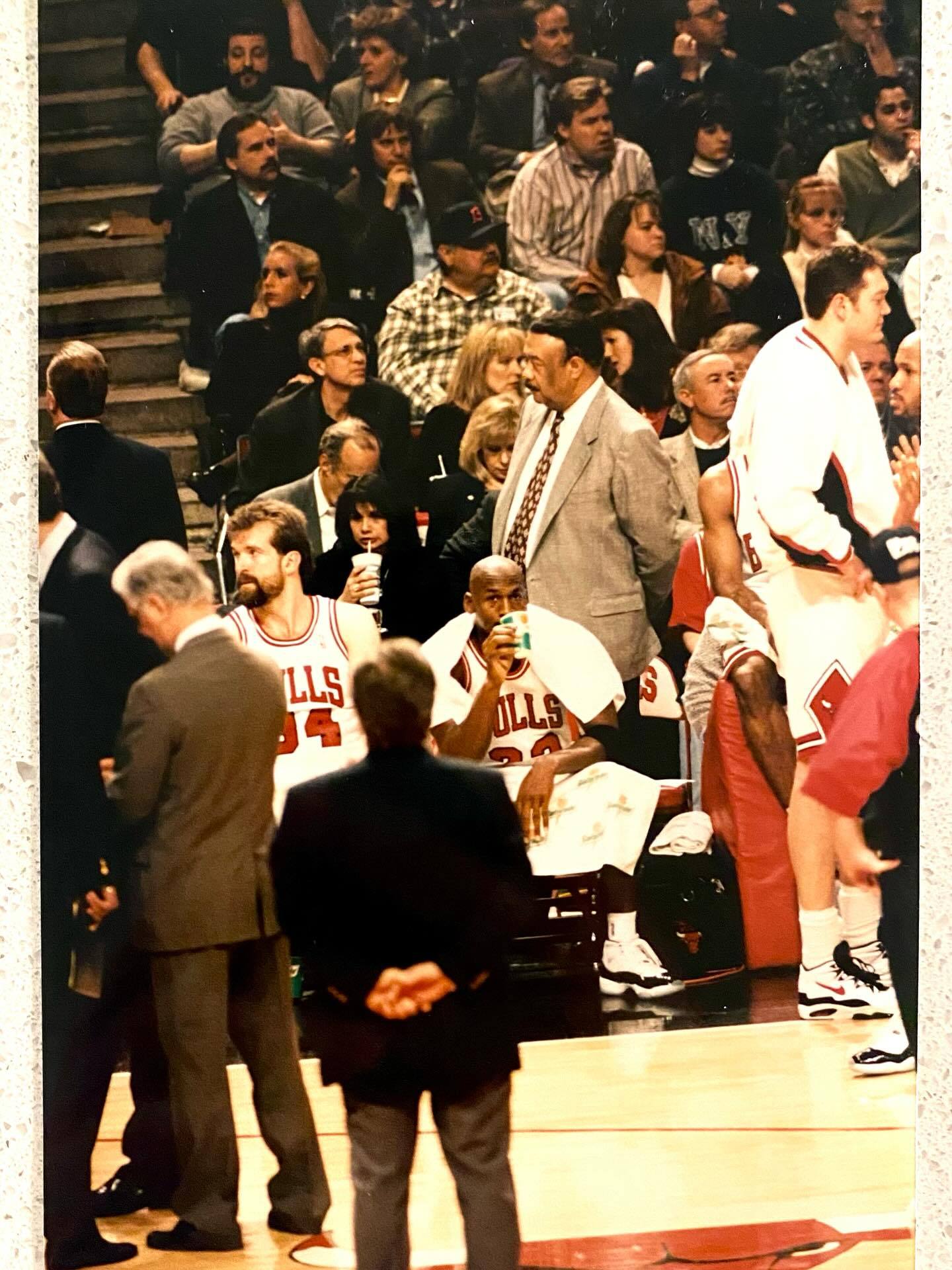 Michael Jordan 小憩一会儿 