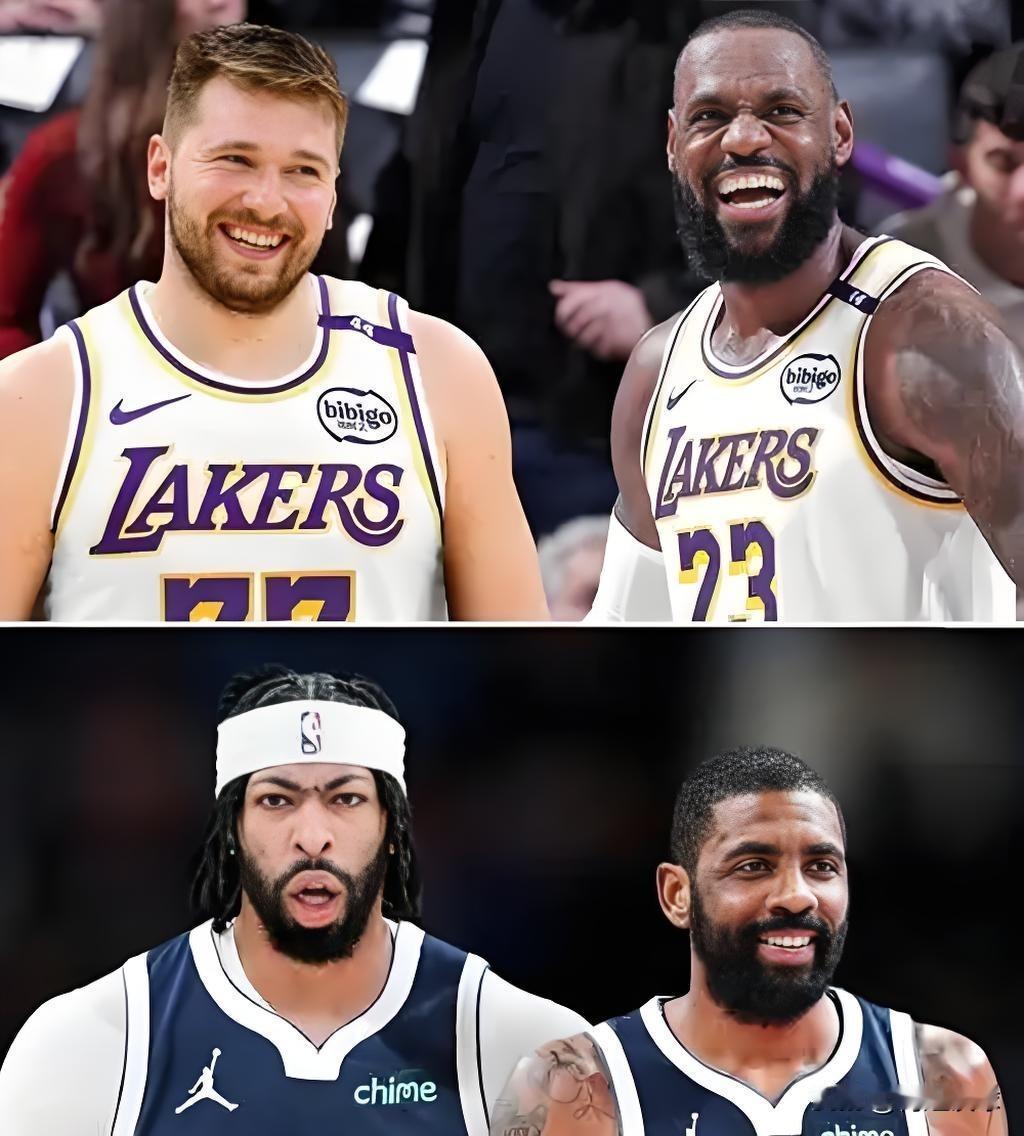 不得不说！NBA新赛季西部前五二人组肯定是这五组！

第一组：湖人“东詹”组合，