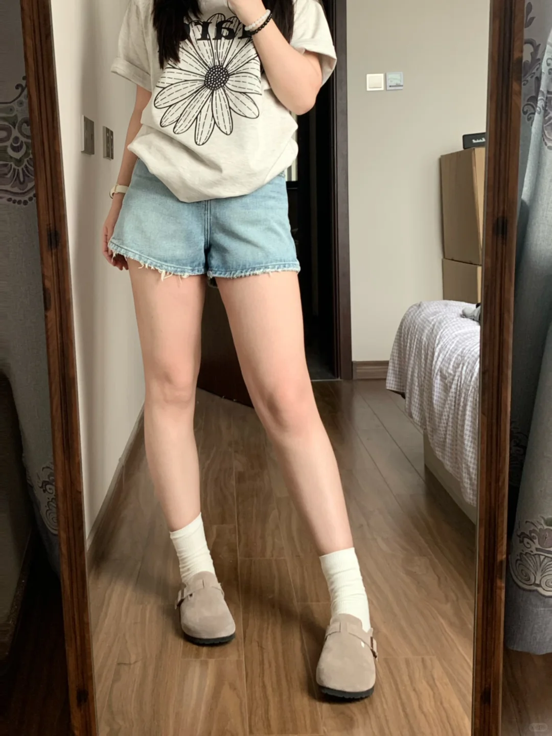158/108微胖梨形！短裤还是短裙二选一！🥹