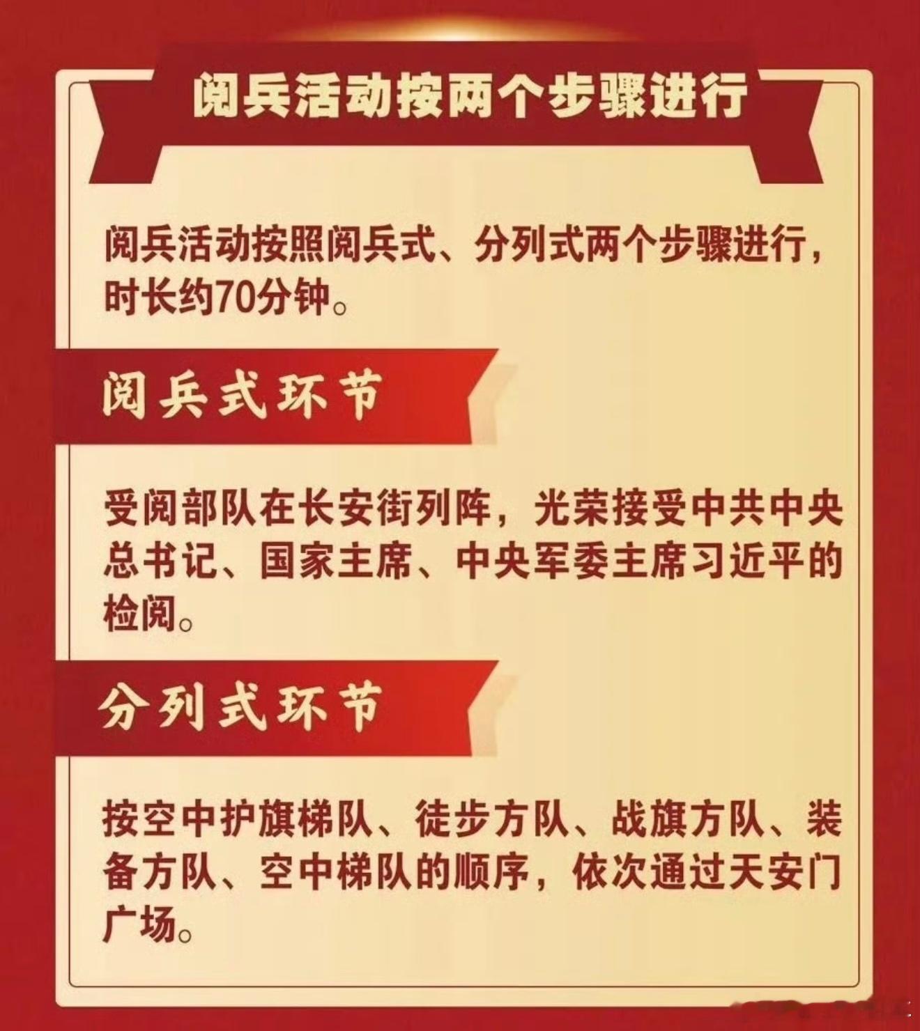 9月3日一定要定好闹钟，不能睡过头了，本年度最帅的直播九三阅兵具体安排来了 ​​