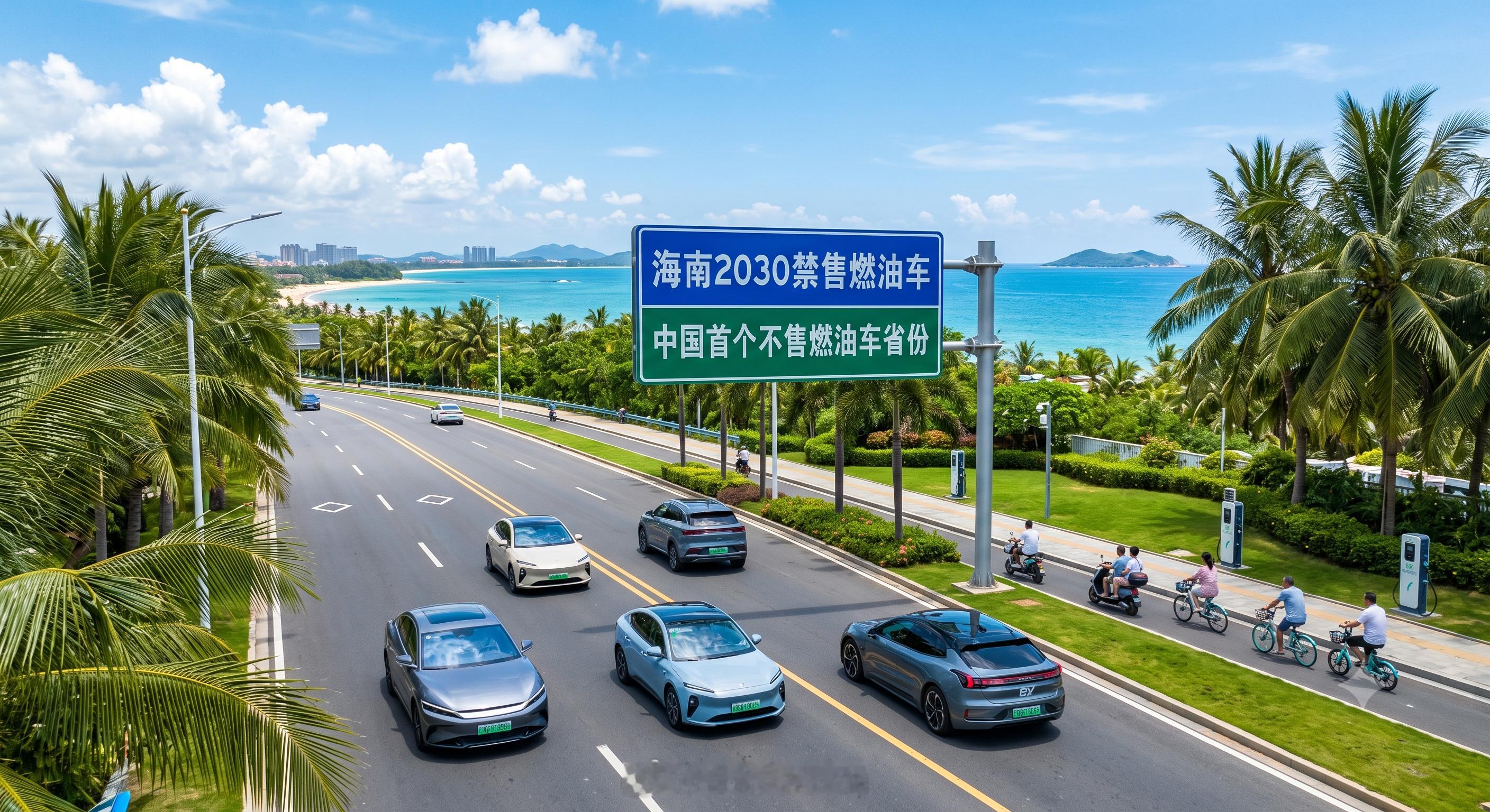 中国首个禁售燃油车省份确认 了，是海南省。近日，海南发布重磅规划，平稳推进203