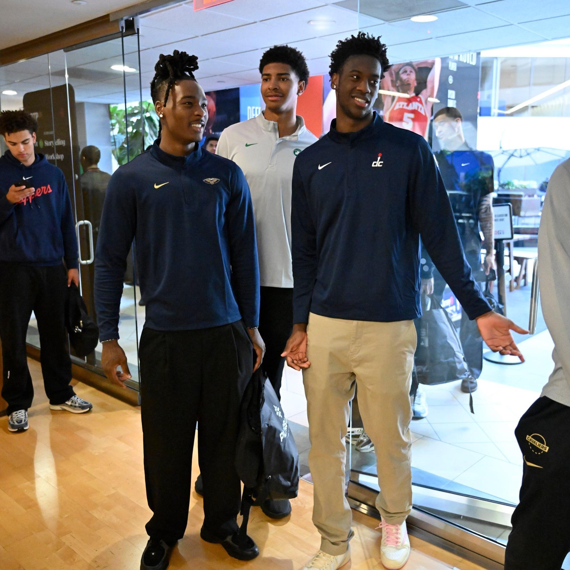 上课了！2026届新秀今天集体进行新秀培训NBA与球员工会（NBPA）联合推出的