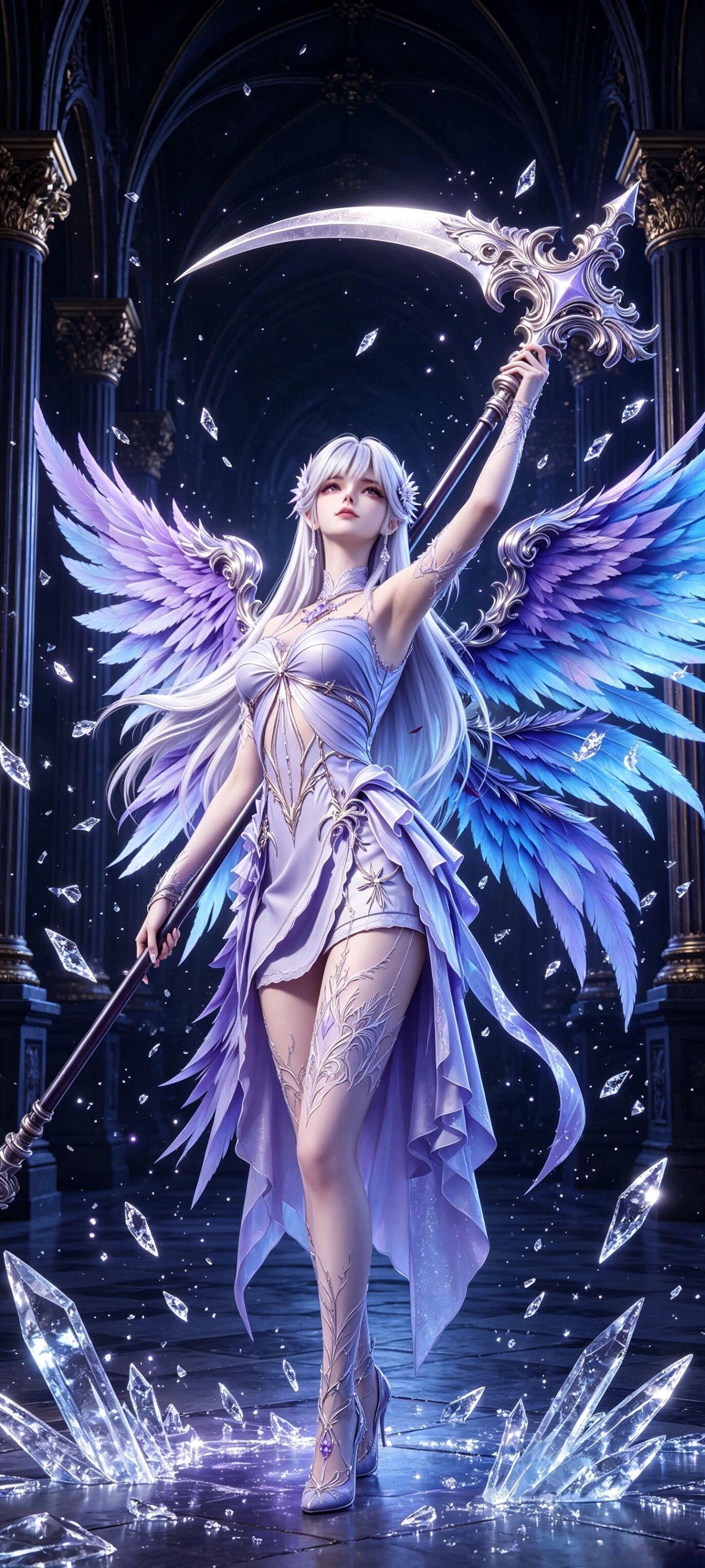 神印王座•圣采儿|紫翼镰影次元新星计划国漫动漫