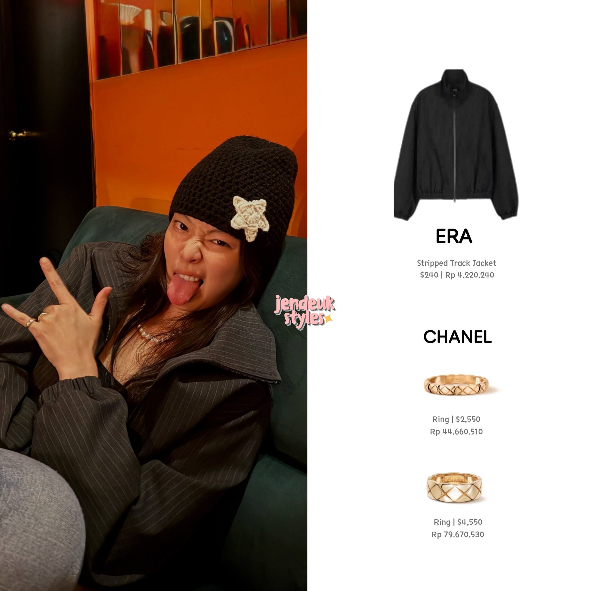 Jennie最新私服更新[期待]jennie穿搭🪽jennie同款 ​​​