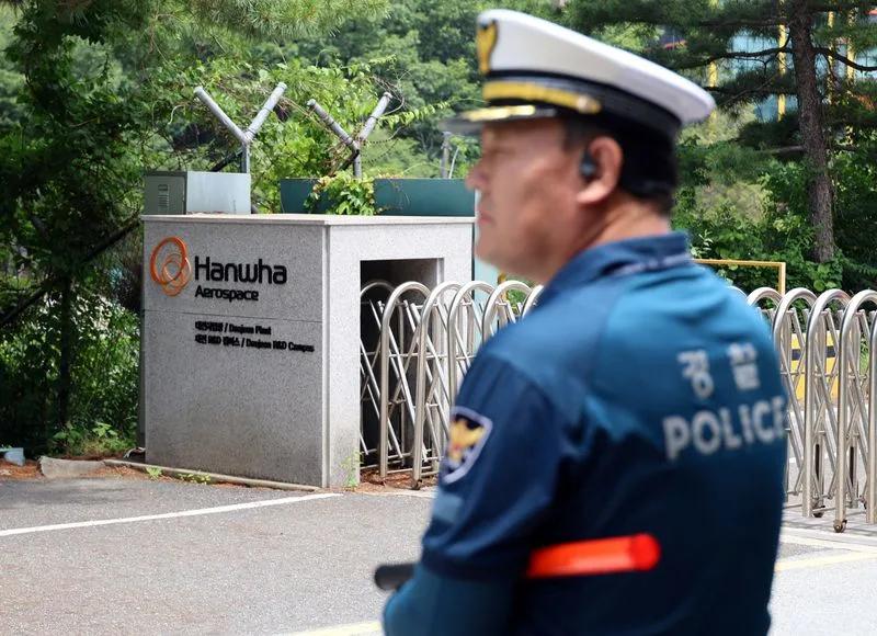 韩国韩华航空工厂爆炸，5人死亡，2人受伤
周一，韩华航天在大田市运营的一家韩国火