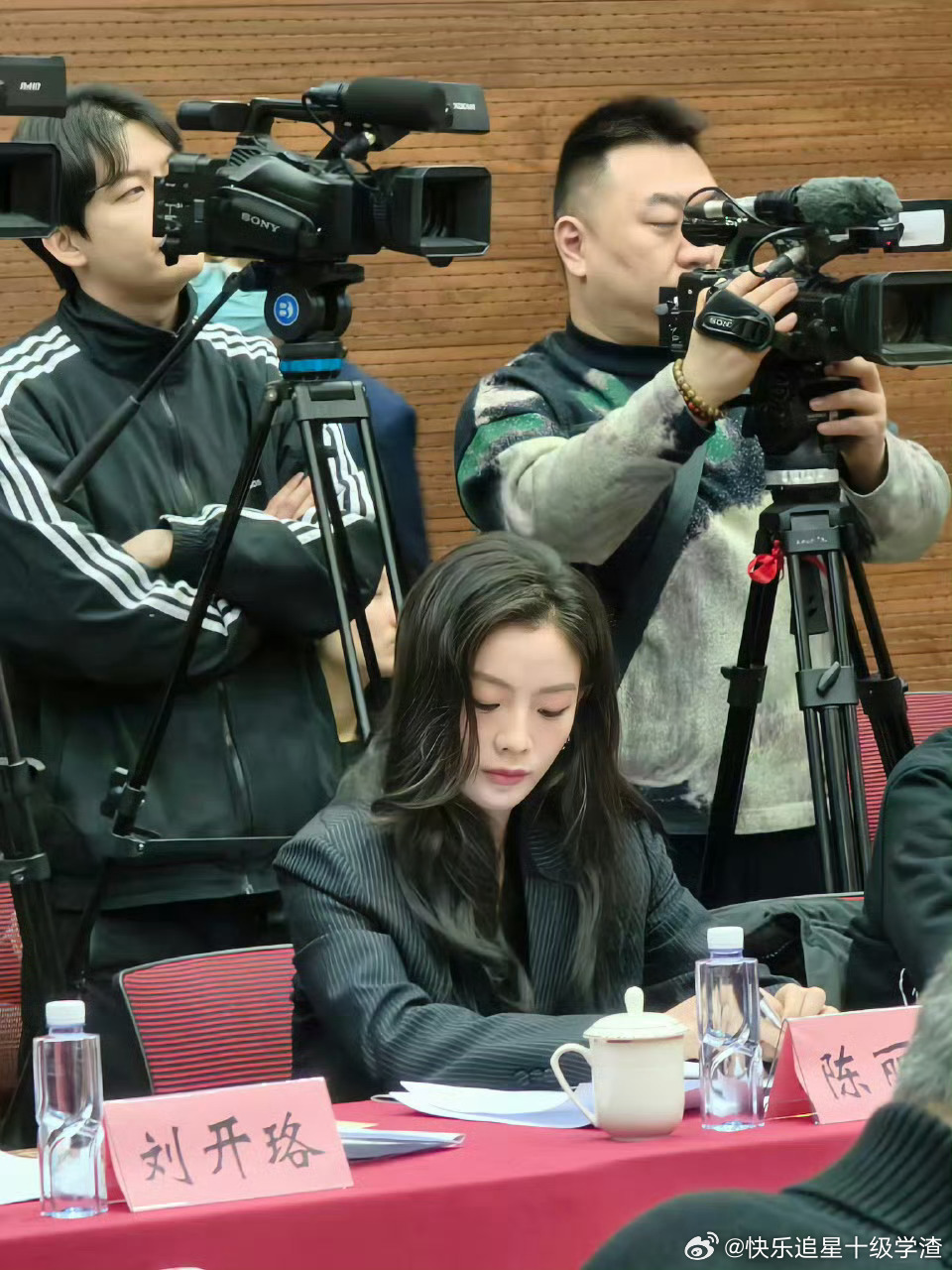 陈丽君亮相镖人研讨会 成熟优雅！ 