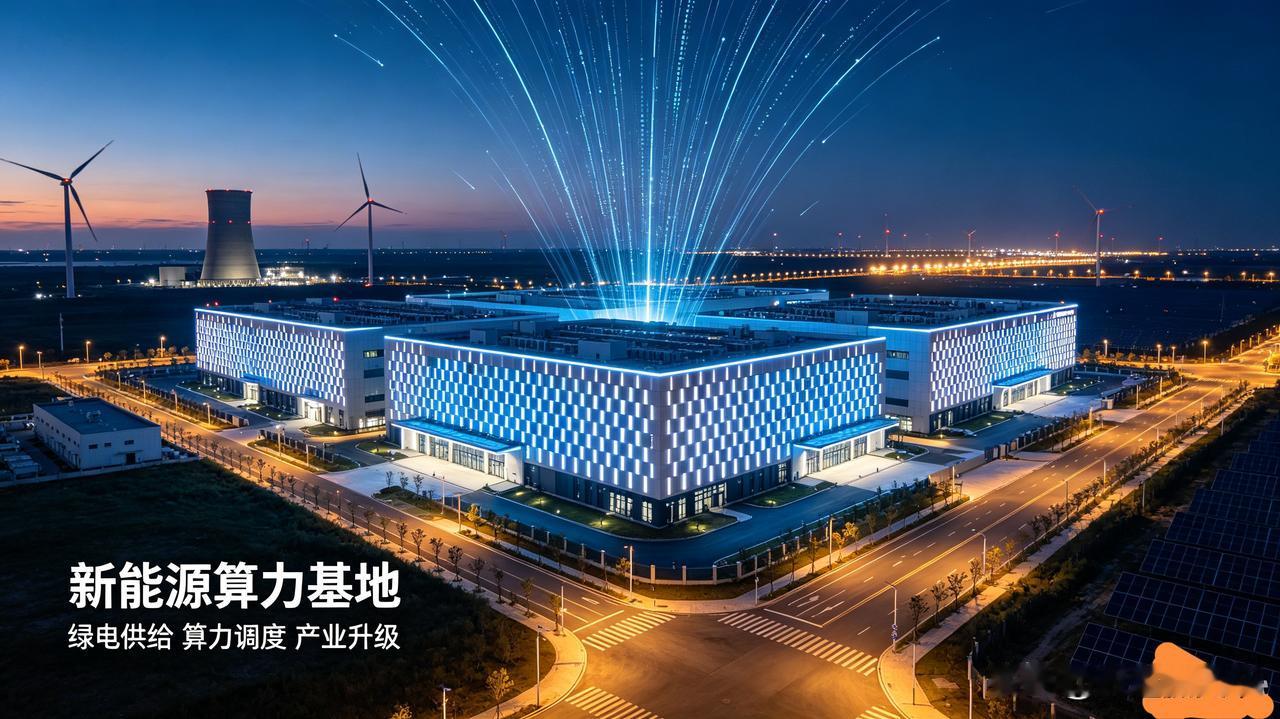 目前有一算力中心，位于青海某自治县，当地厂房与升压站也建好，厂房约28000平，