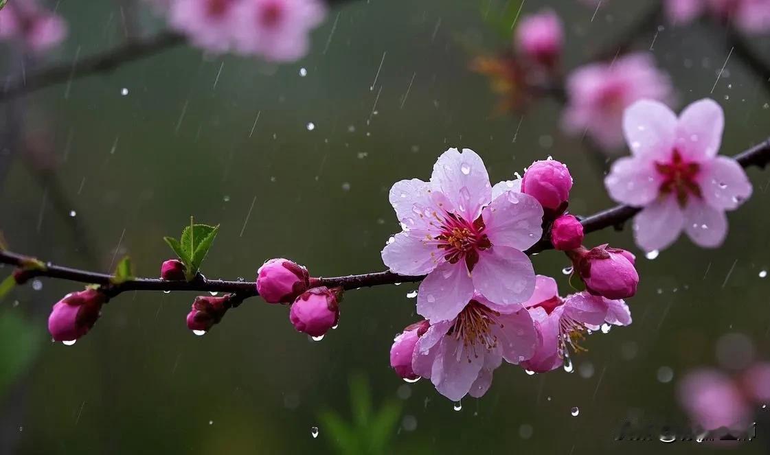 春日生活打卡季桃花朵朵开