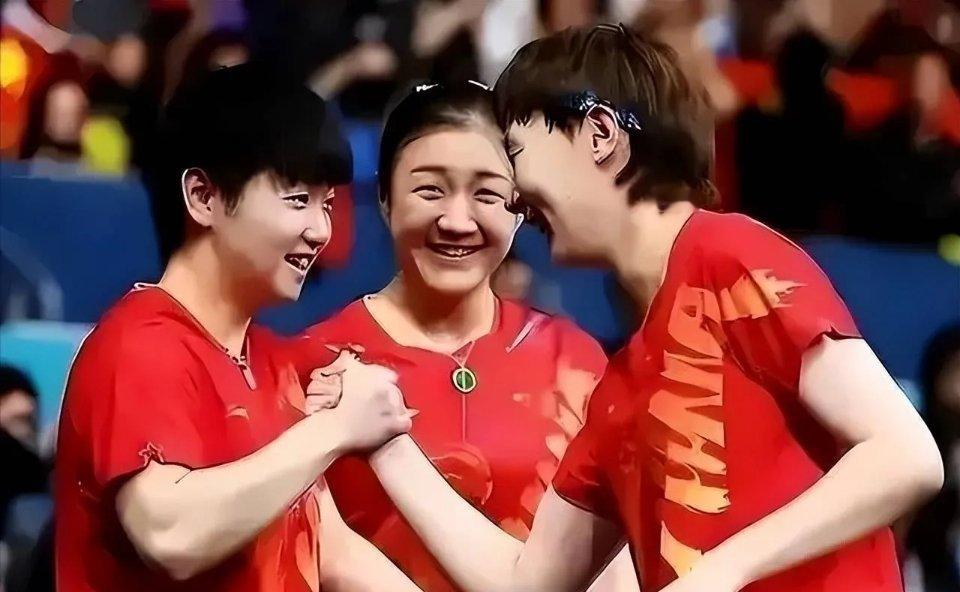 王曼昱---全满贯进度75%孙颖莎---全满贯进度65%陈梦---全满贯进度45