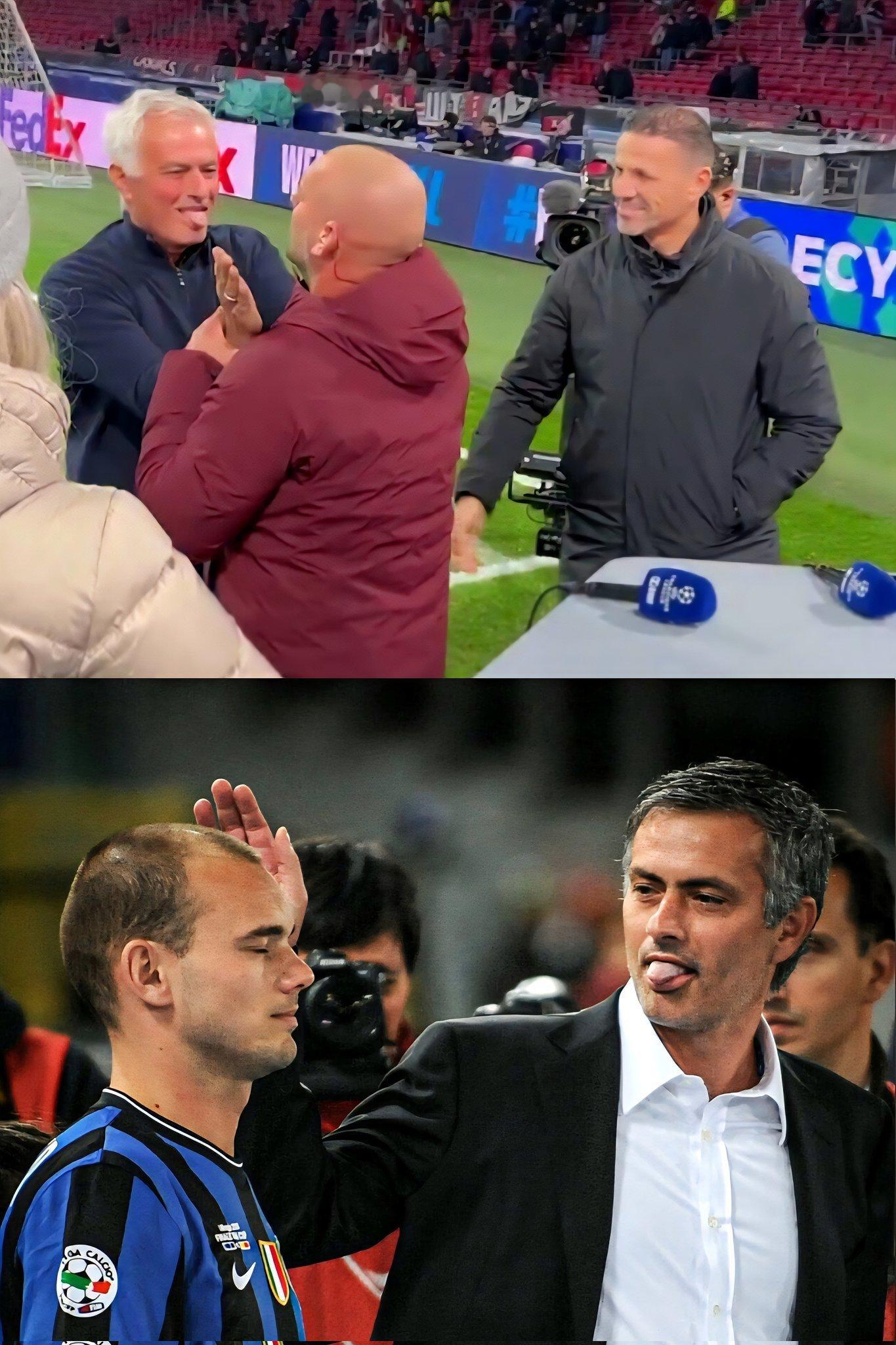 穆里尼奥和斯内德，又见面了欧冠国米