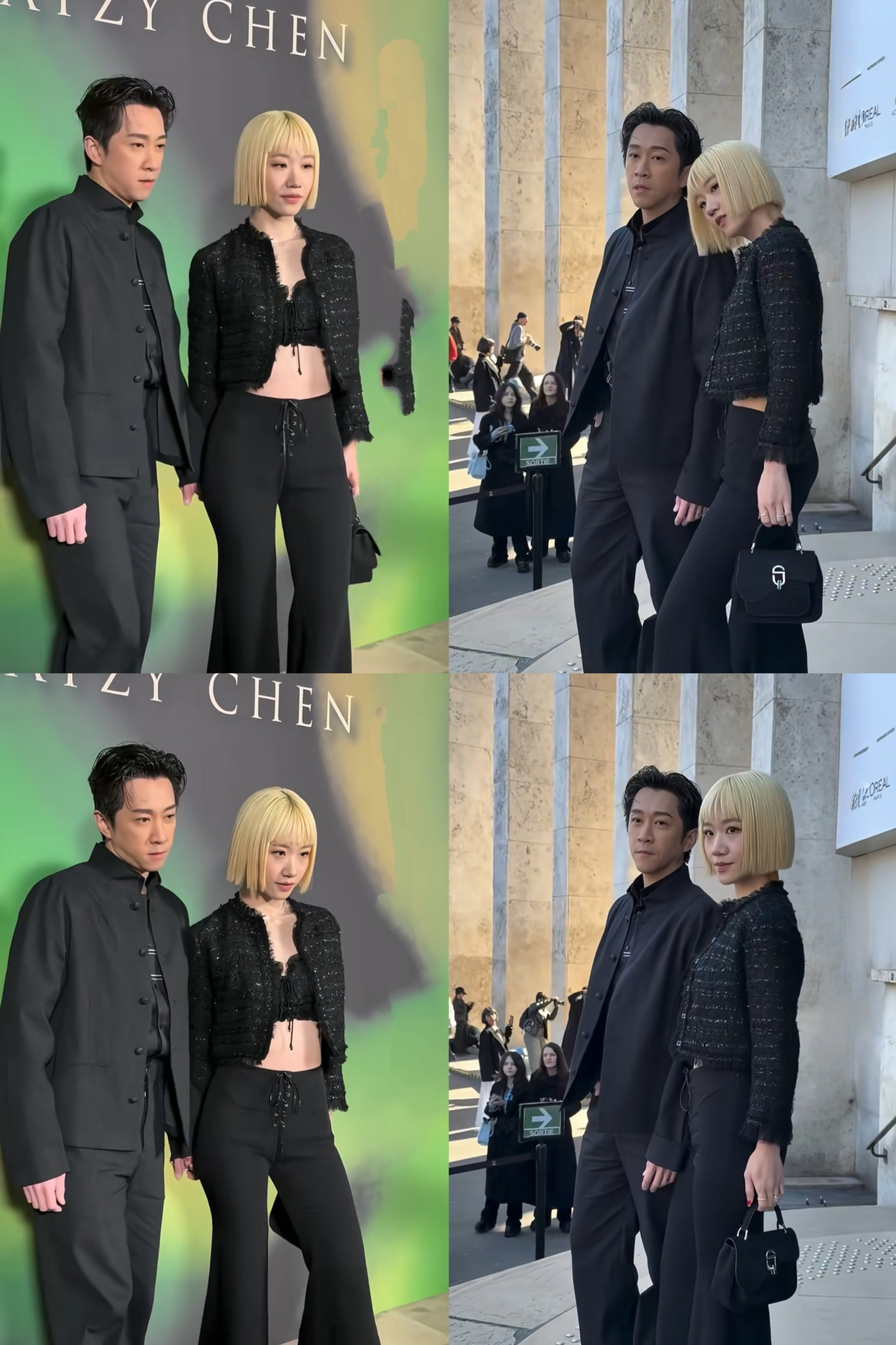 陈汉典和LULU夫妻去巴黎时装周真的不是硬蹭嘛[泣不成声]看到他俩去巴黎时装周的