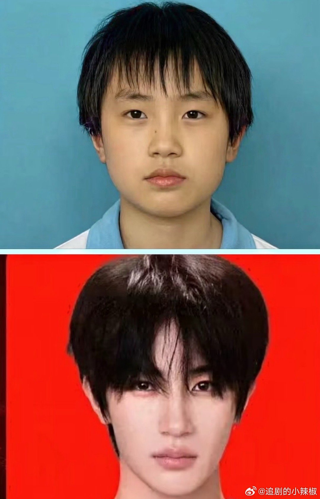 男大十八变啊，果然瘦是王道 