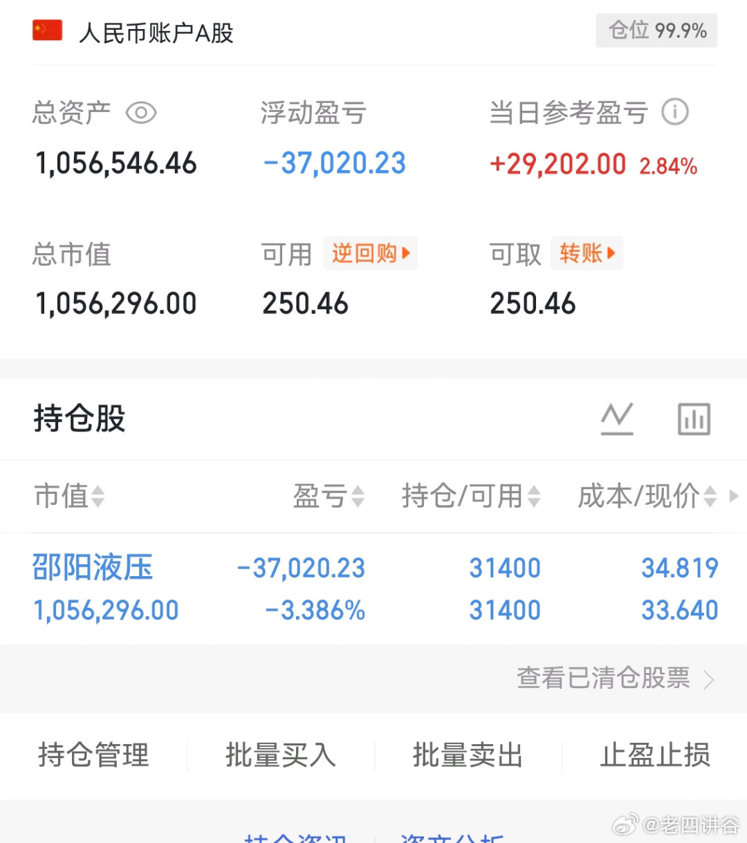 收评：今天成交量达到了3.25万亿附近，跟昨天的3.5万亿，还是缩量了几千亿。正