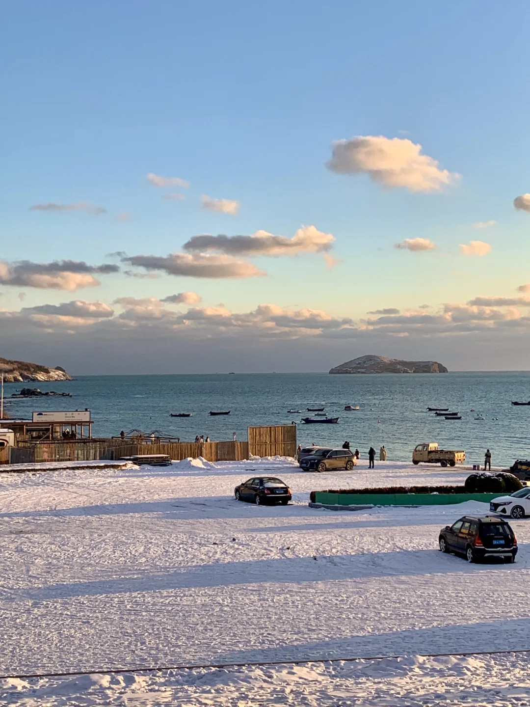 已经期待雪后的大连了❄️