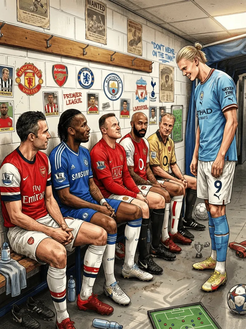 如果哈兰德要坐下，谁该最先起来让座？英超曼城足球