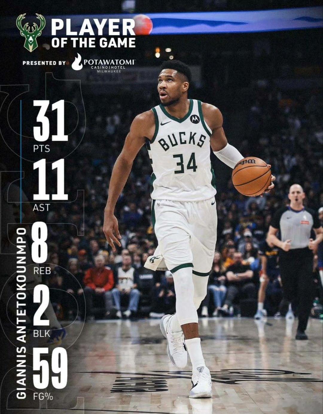 字母哥现在最盼望的是，在自己表态忠诚、绝不申请交易的前提下，一夜之间如上赛季截止