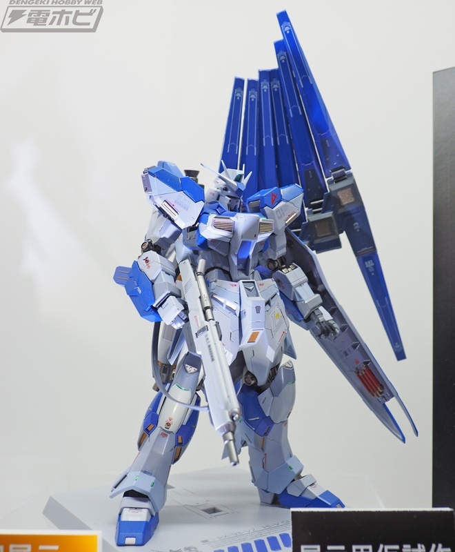 METAL BUILD Hi-ν高达2026（仮）实物展示：小说版《逆袭的夏亚 