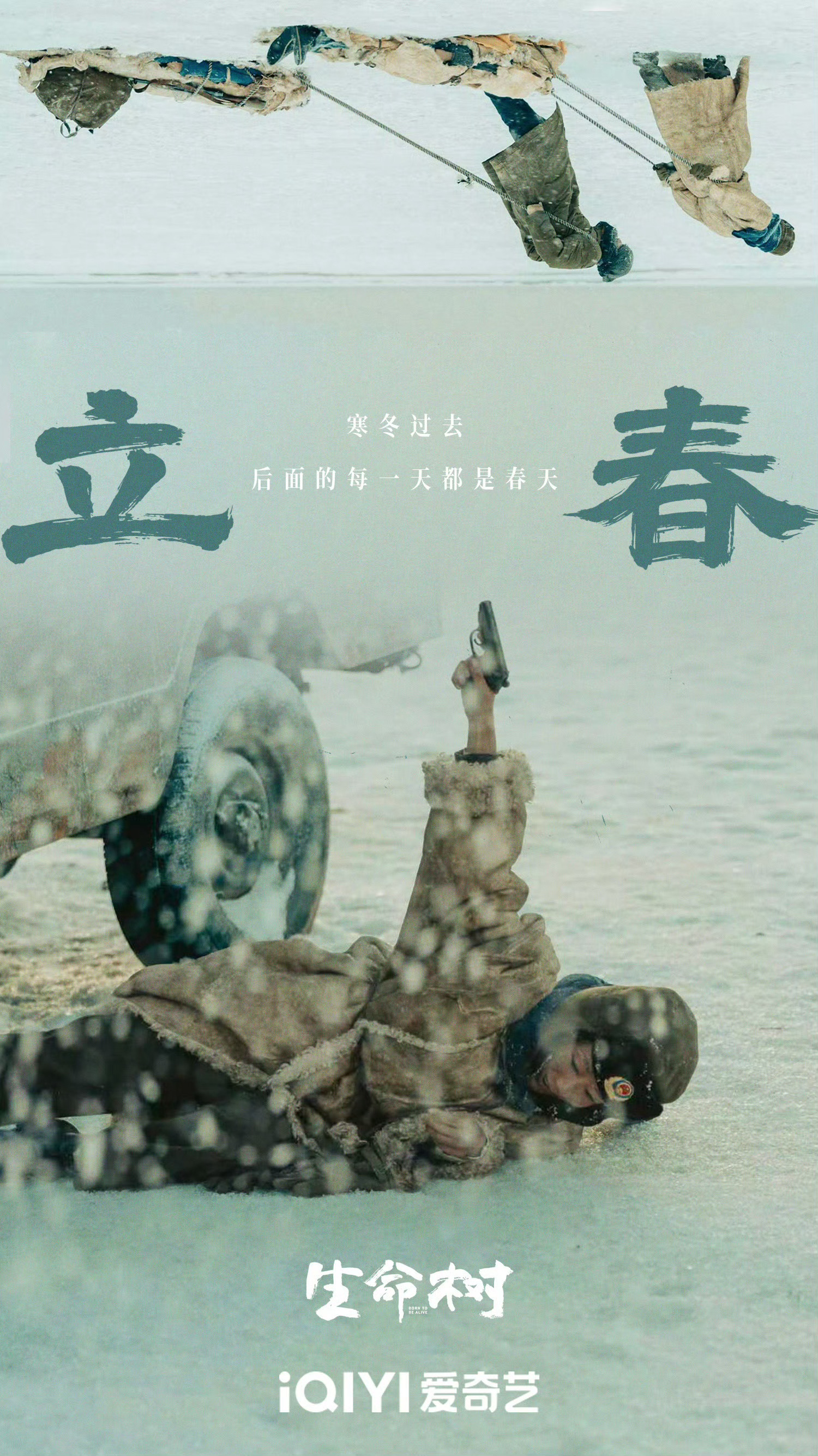 杨紫生命树立春海报 