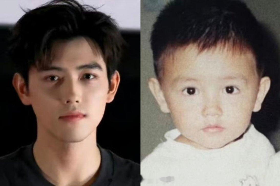 今日惊喜不断，先是刷到了等比例长大的帅气二猪，接着又看到了慕胥辞的路透，那嘟嘴的