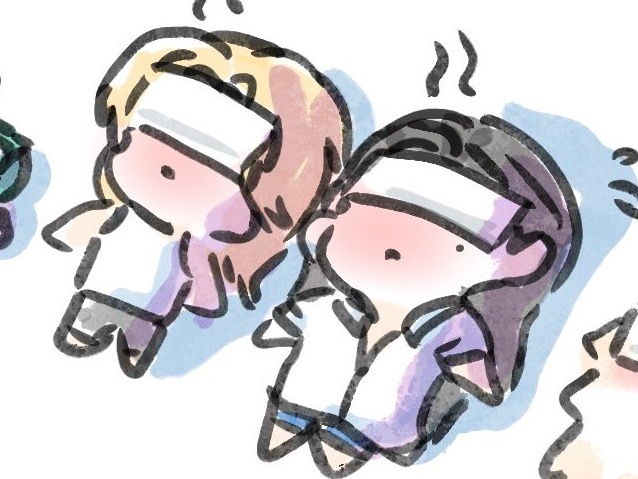 淋完雨后续一家四口发烧了 ​​​