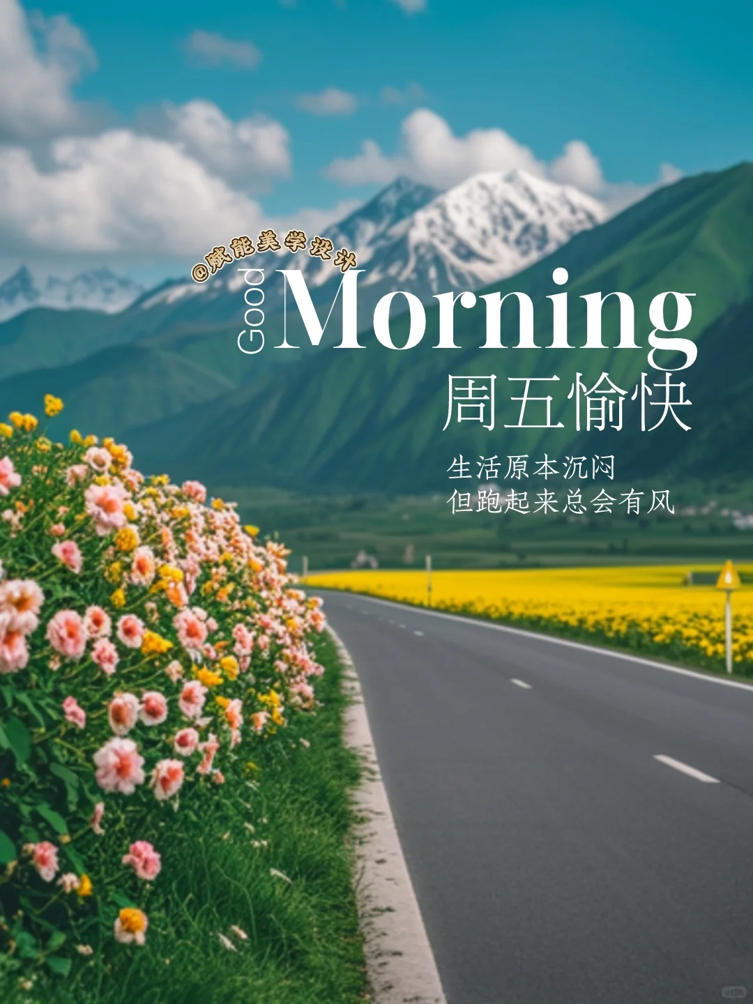 早安语录｜早安日签｜周五愉快｜日常骑行