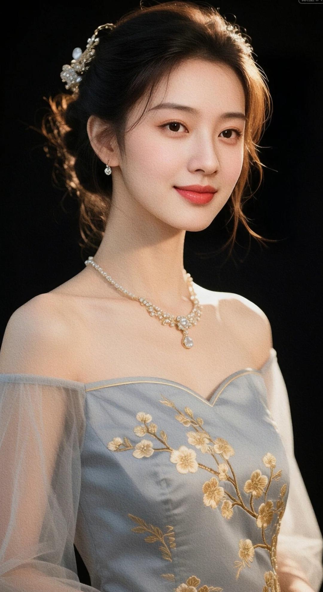 温柔优雅，如梦似幻的古典美人。高雅气质美女 美女人像群