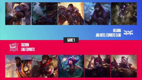 2023LPL夏季赛总决赛【JDG vs LNG】第一局

MVP：JDG.kn