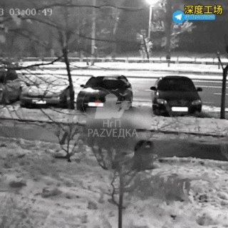 乌克兰首都基辅遭到匕首高超音速导弹袭击监控画面，从这恐怖爆炸威力来看，应该是一枚