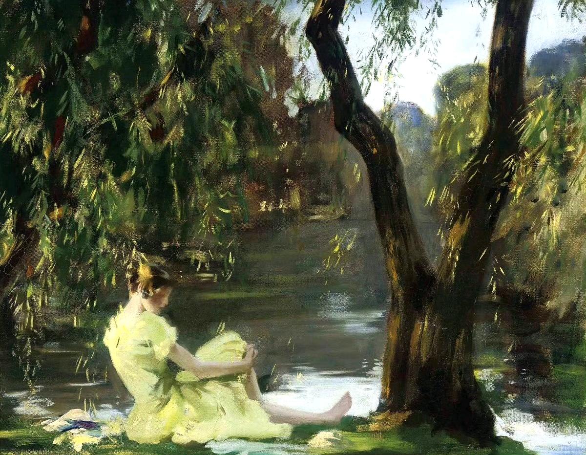 湖畔
Archibald George Barnes