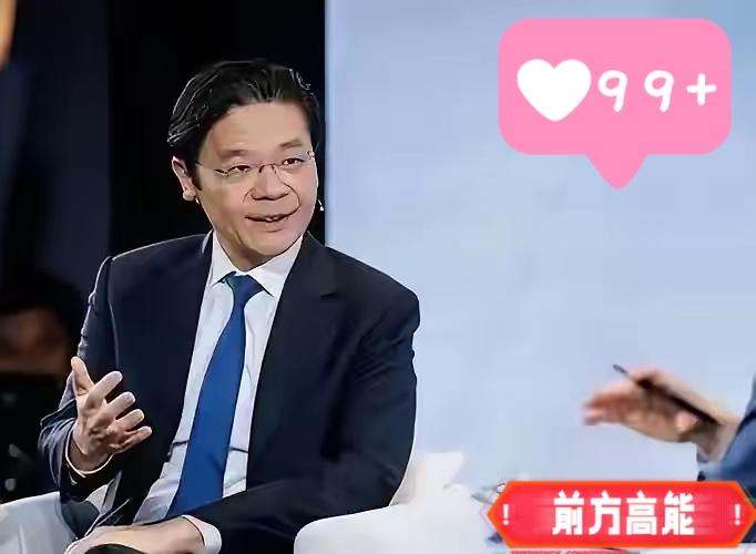 新加坡总理黄循财坐在加拿大电视台的聚光灯下，神情急切，语速紧凑，像急于递交一份“