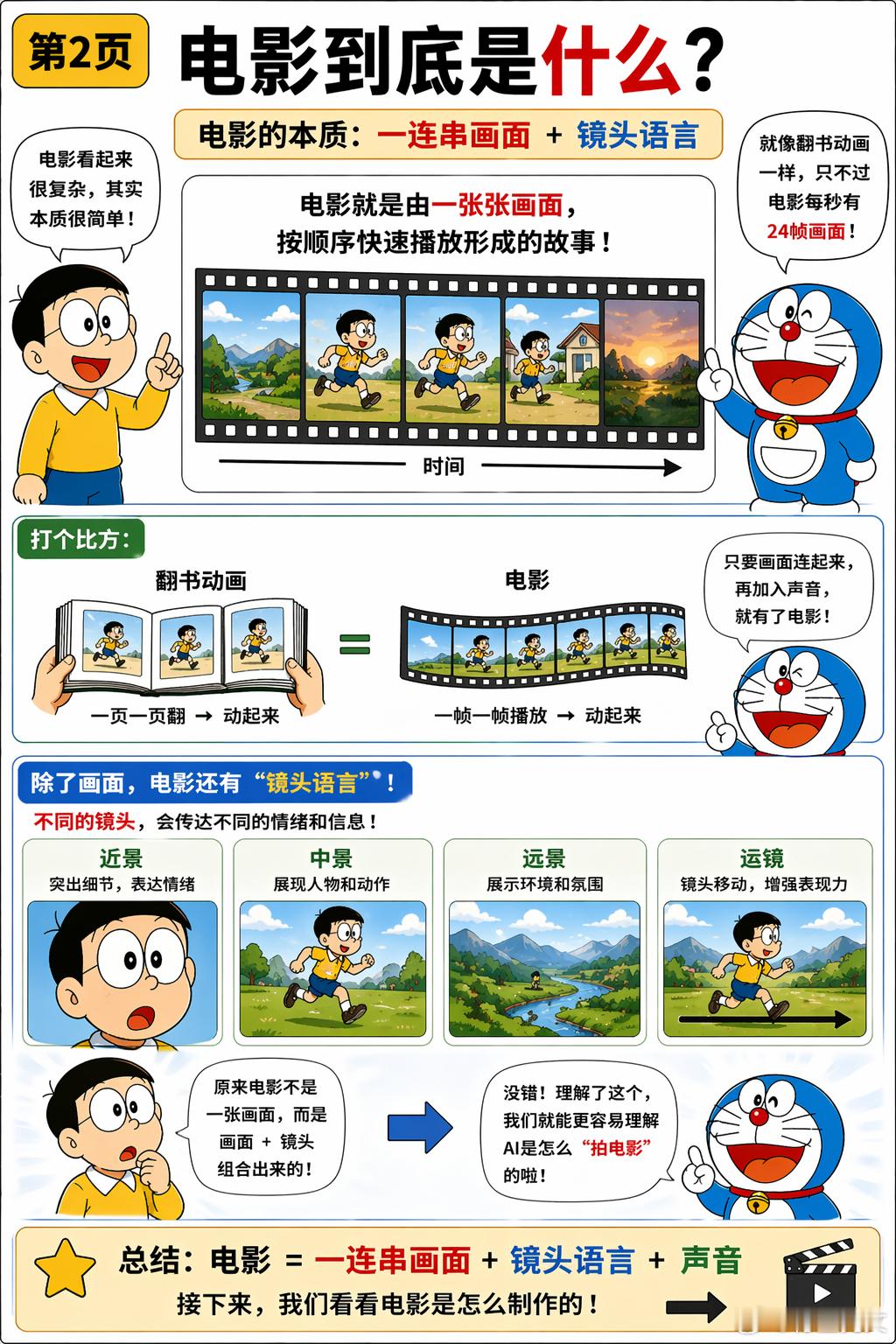 【第三集】AI知识科普系列：🎬 AI也能当导演？原来背后有这些原理！小白也能懂