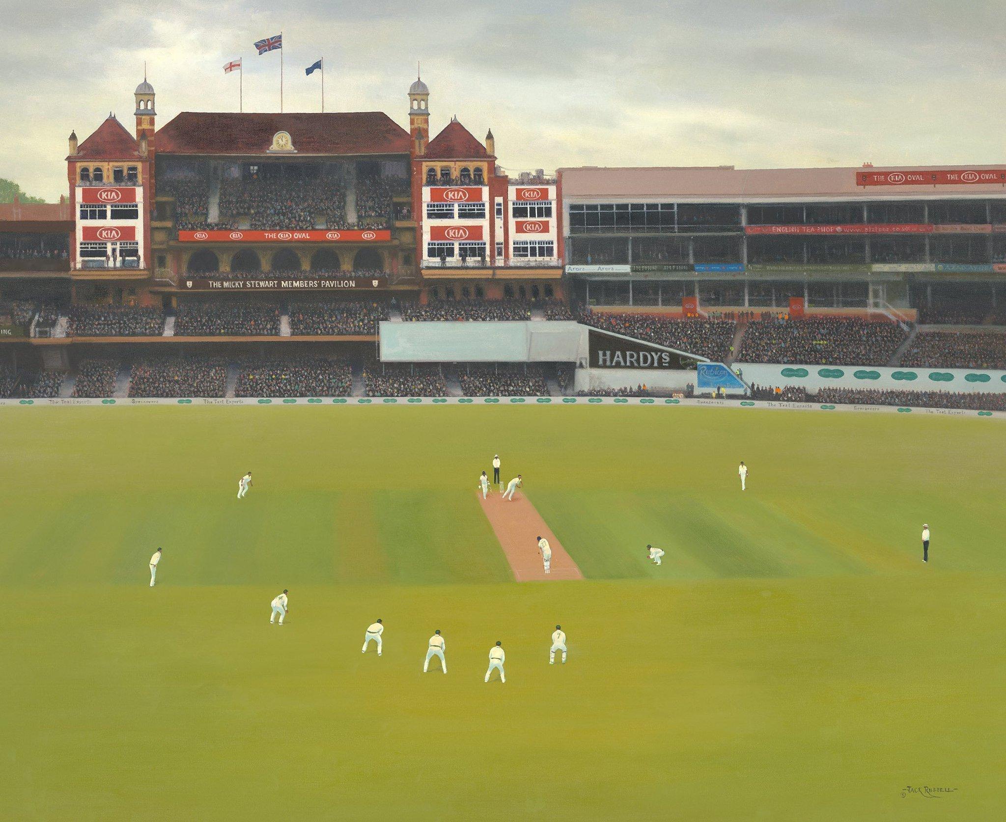 'The Ashes - The Oval' (2013) by Jack Ru