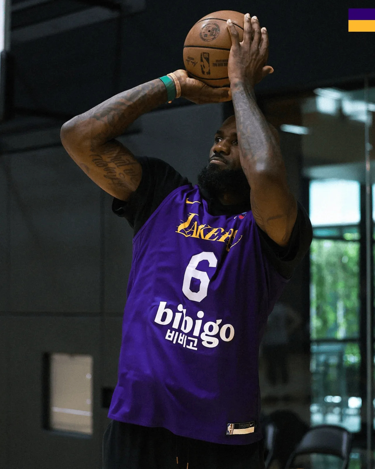 备战季后赛！洛杉矶湖人