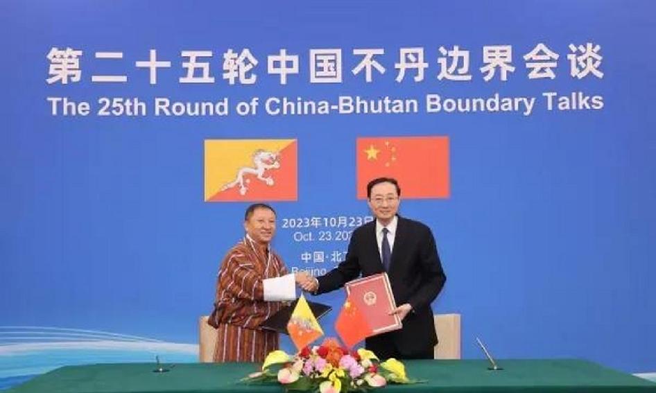 中国与不丹推进边界谈判，为何引发印度焦虑
 
近期，中国与不丹两国在廷布举行边界