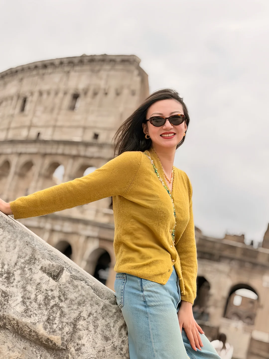 在永恒之城罗马走断腿