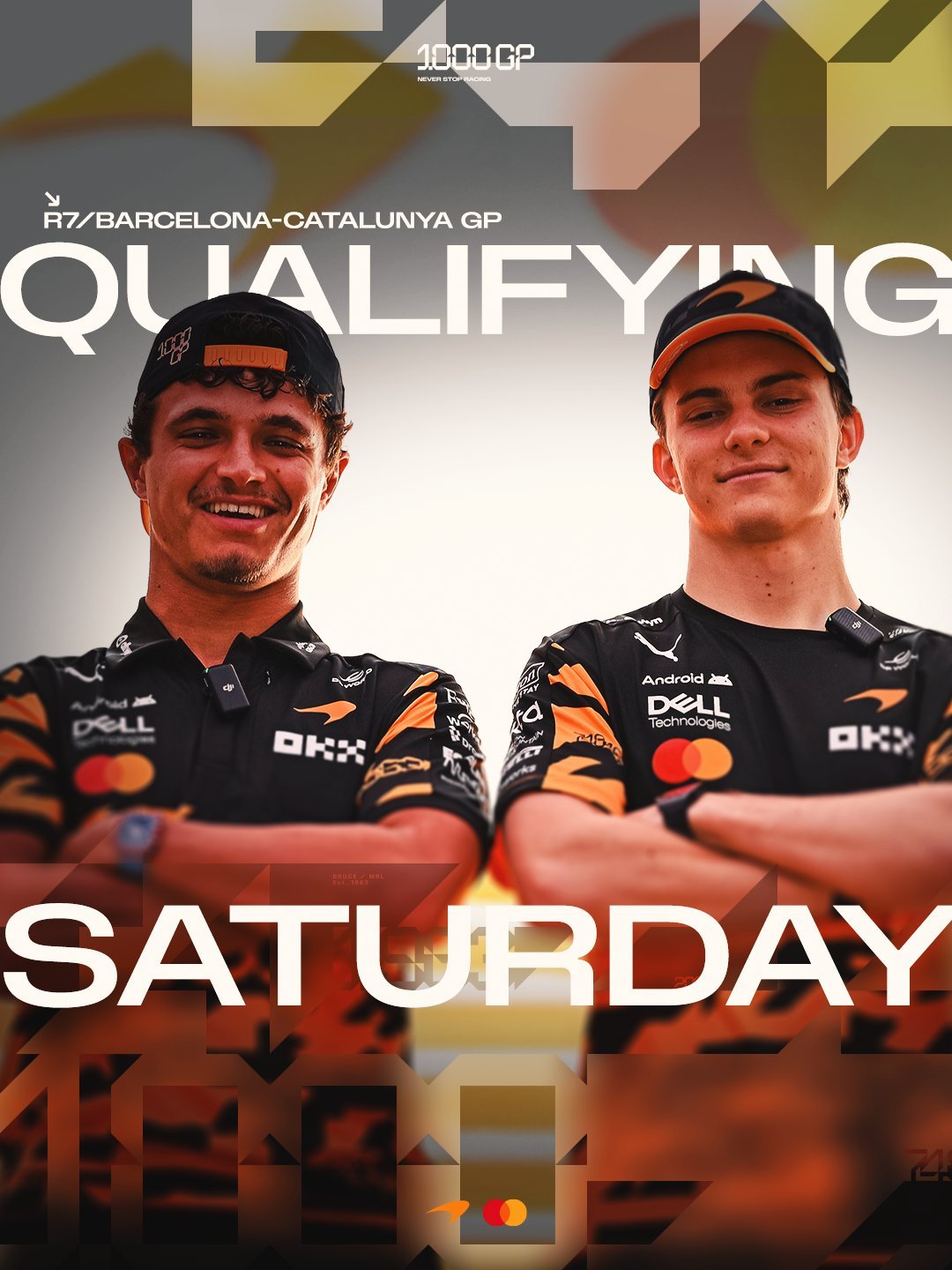 怕你忘记，今天是排位赛日🤷McLaren｜2026F1巴塞罗那大奖赛 🇪🇸