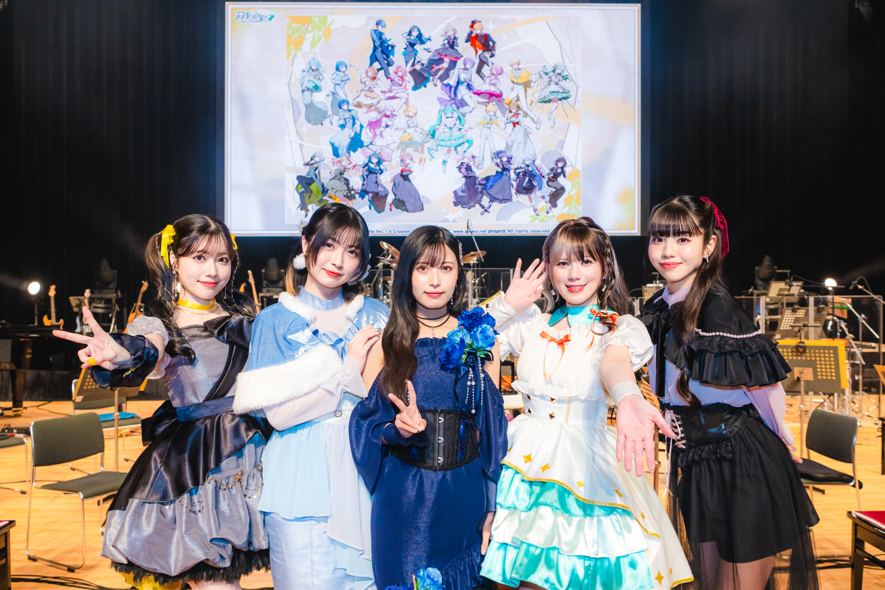世界计划多彩舞台 🎶 pjsk pjsk交响乐2026大阪共演合照礒部 花凜（