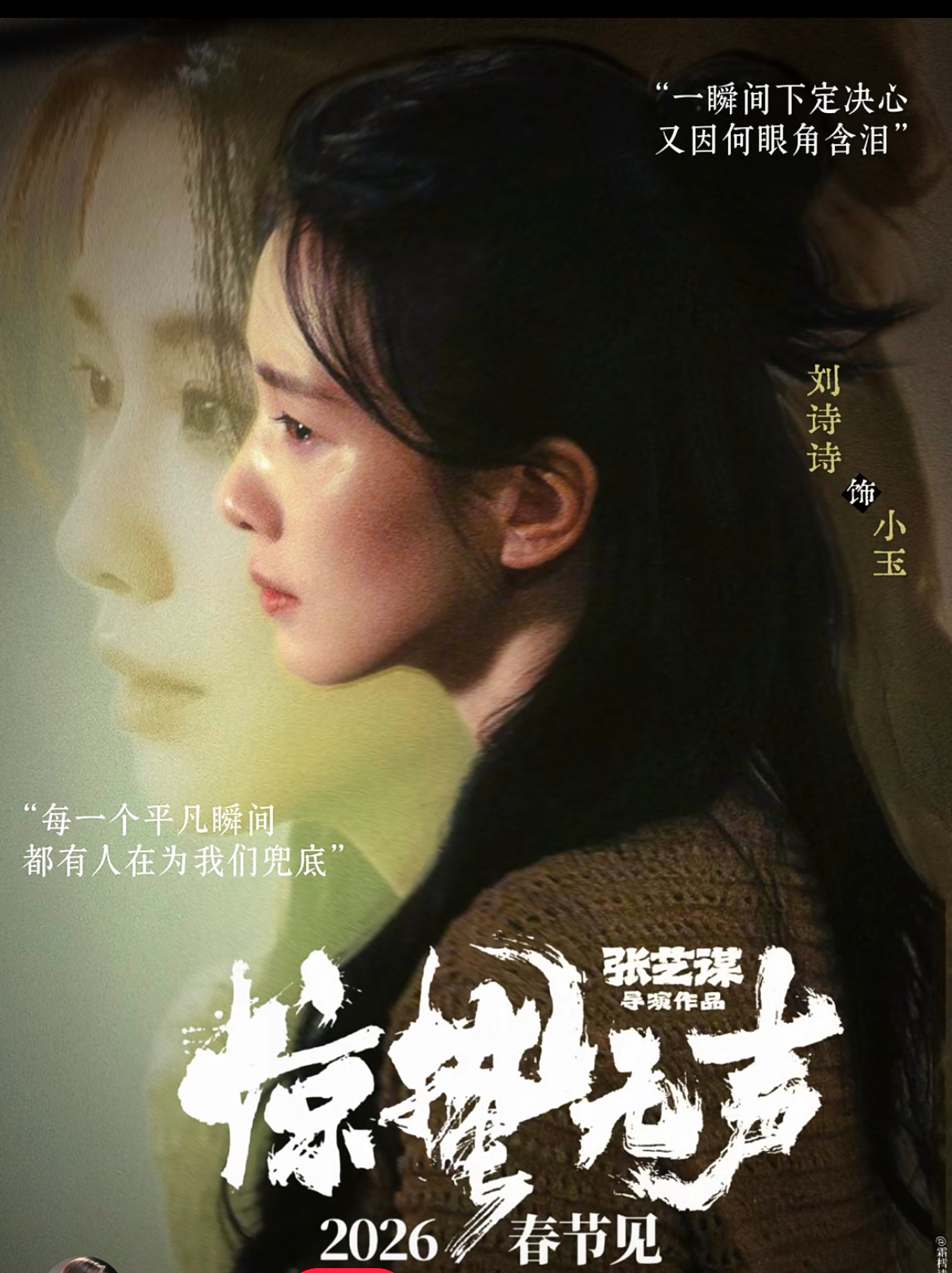 刘诗诗粉做的这个《惊蛰无声》海报不错 