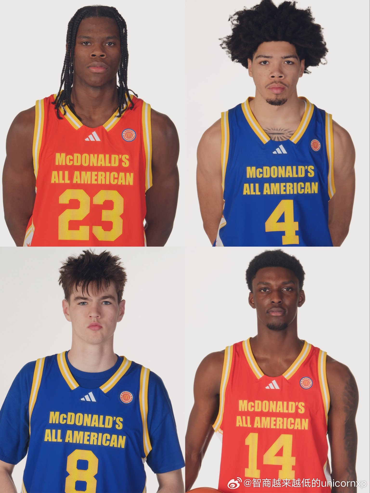 今年麦当劳整体含金量有点低.....NCAA NBA