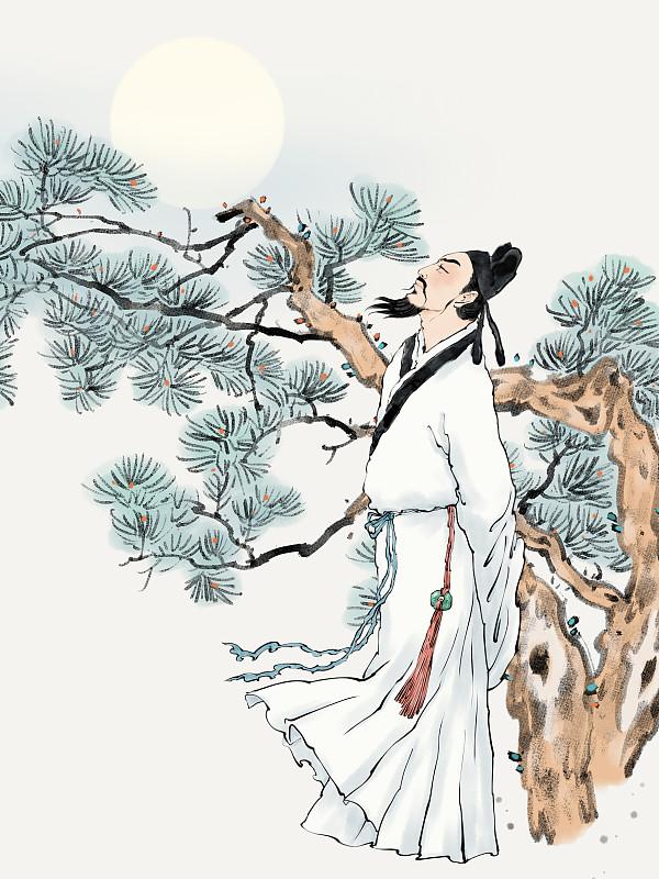 完全懂这种毫不犹豫选李白的心情！
十几岁晚自习偷偷在课本空白处抄“天生我材必有用