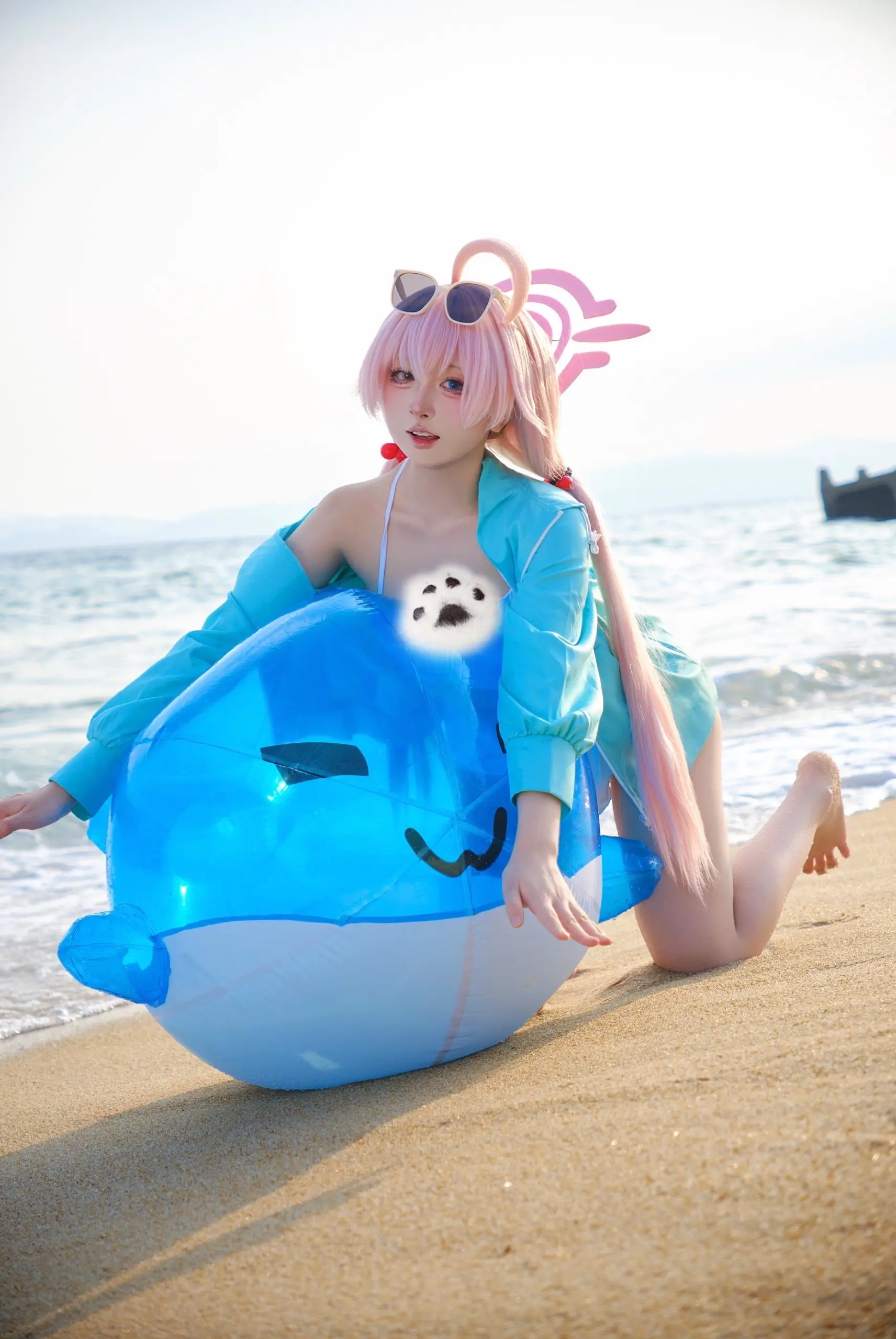 海边拍照就是坠好看的