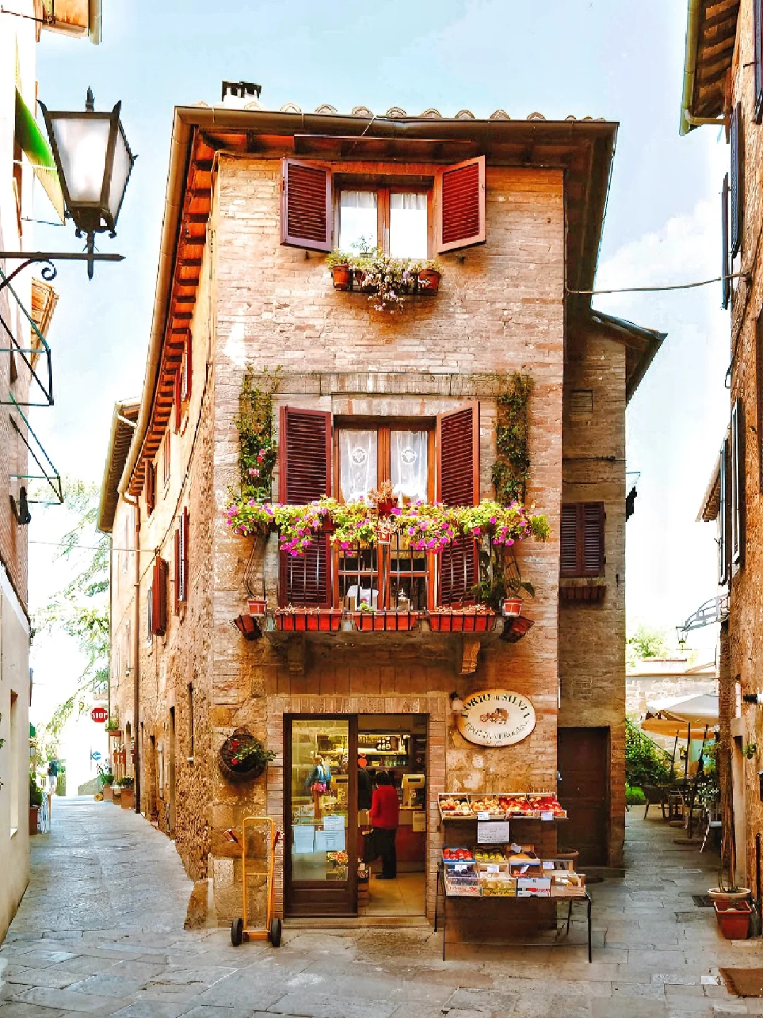 意大利度假💐托斯卡纳 浪漫山顶小镇皮恩扎！